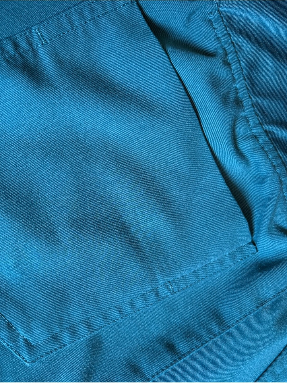 Figs Teal Jogger Scrub Pants with Pink Drawstring - Picture 9 of 10